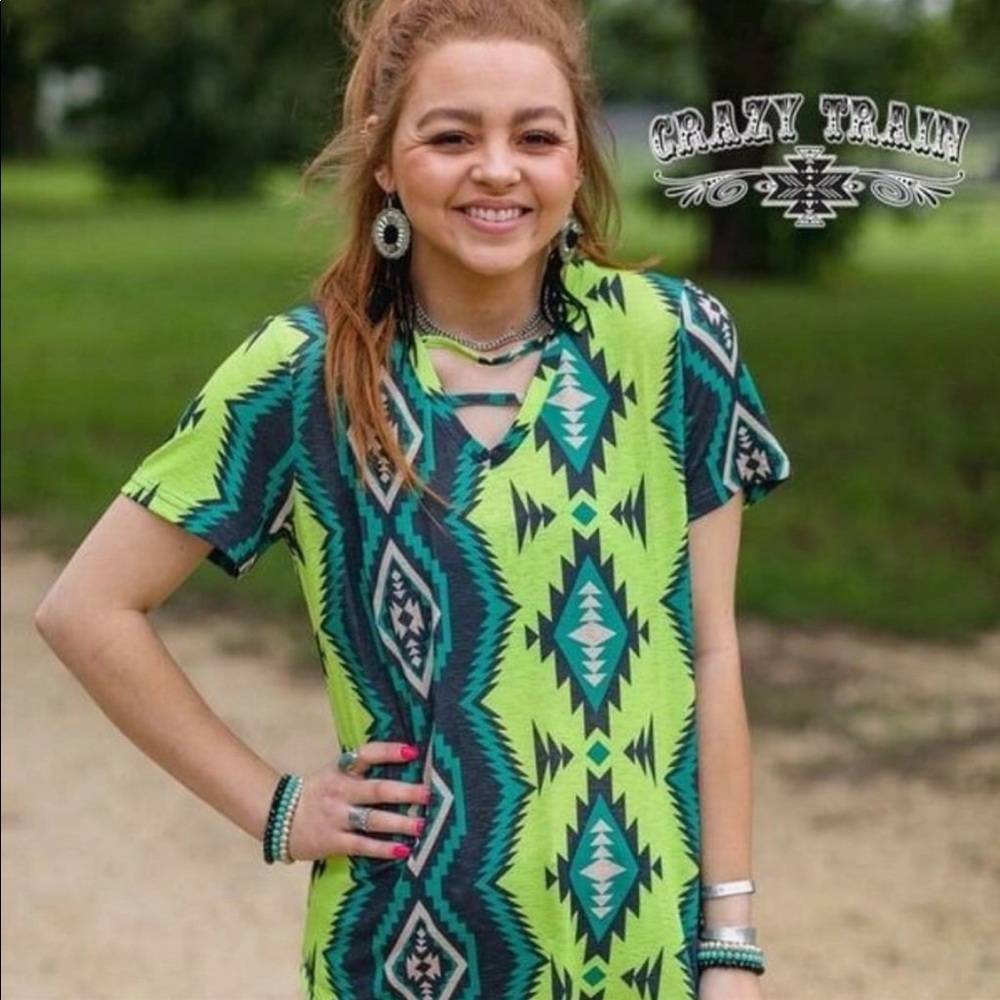 Electric Vibes Tee by Crazy Train